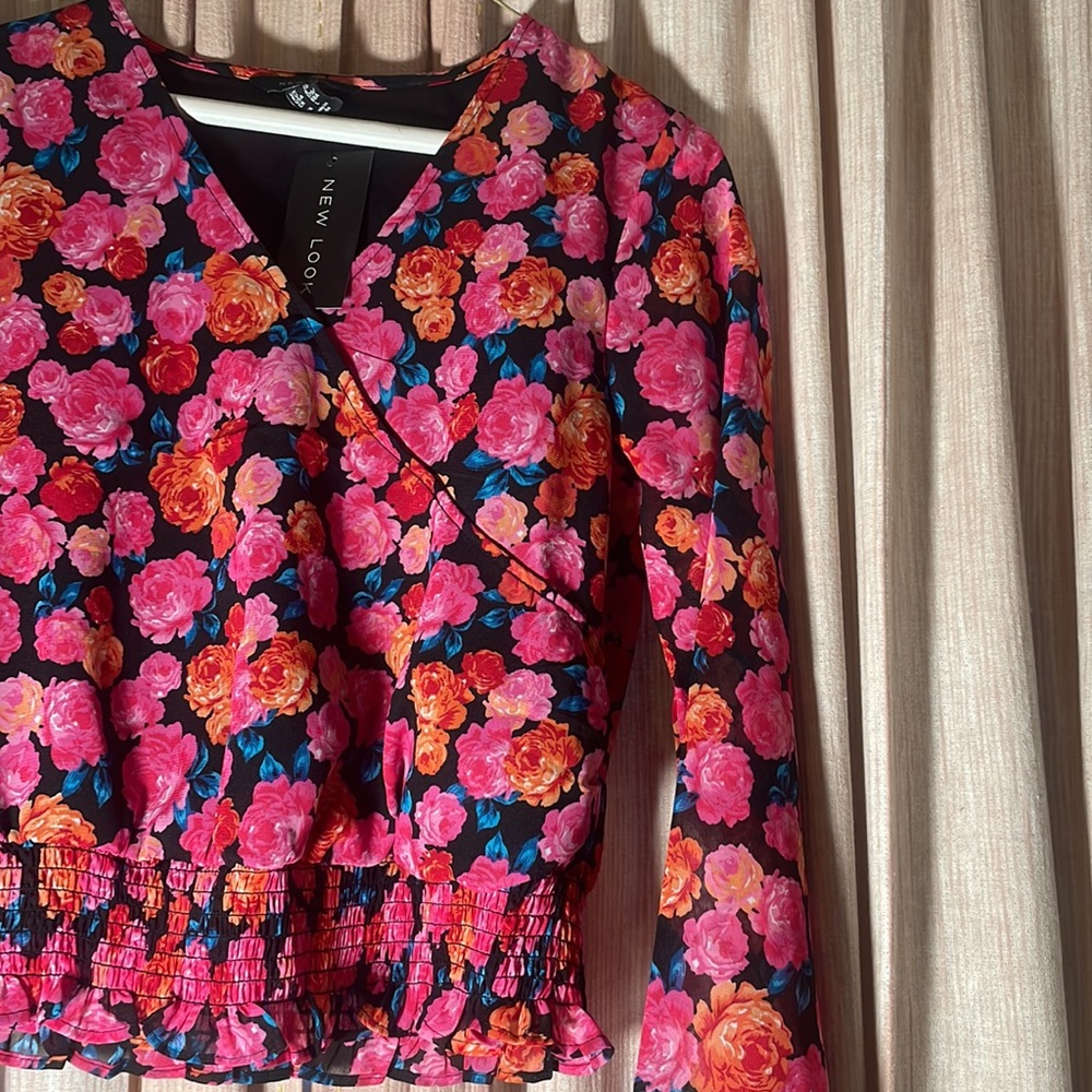 NWT floral top